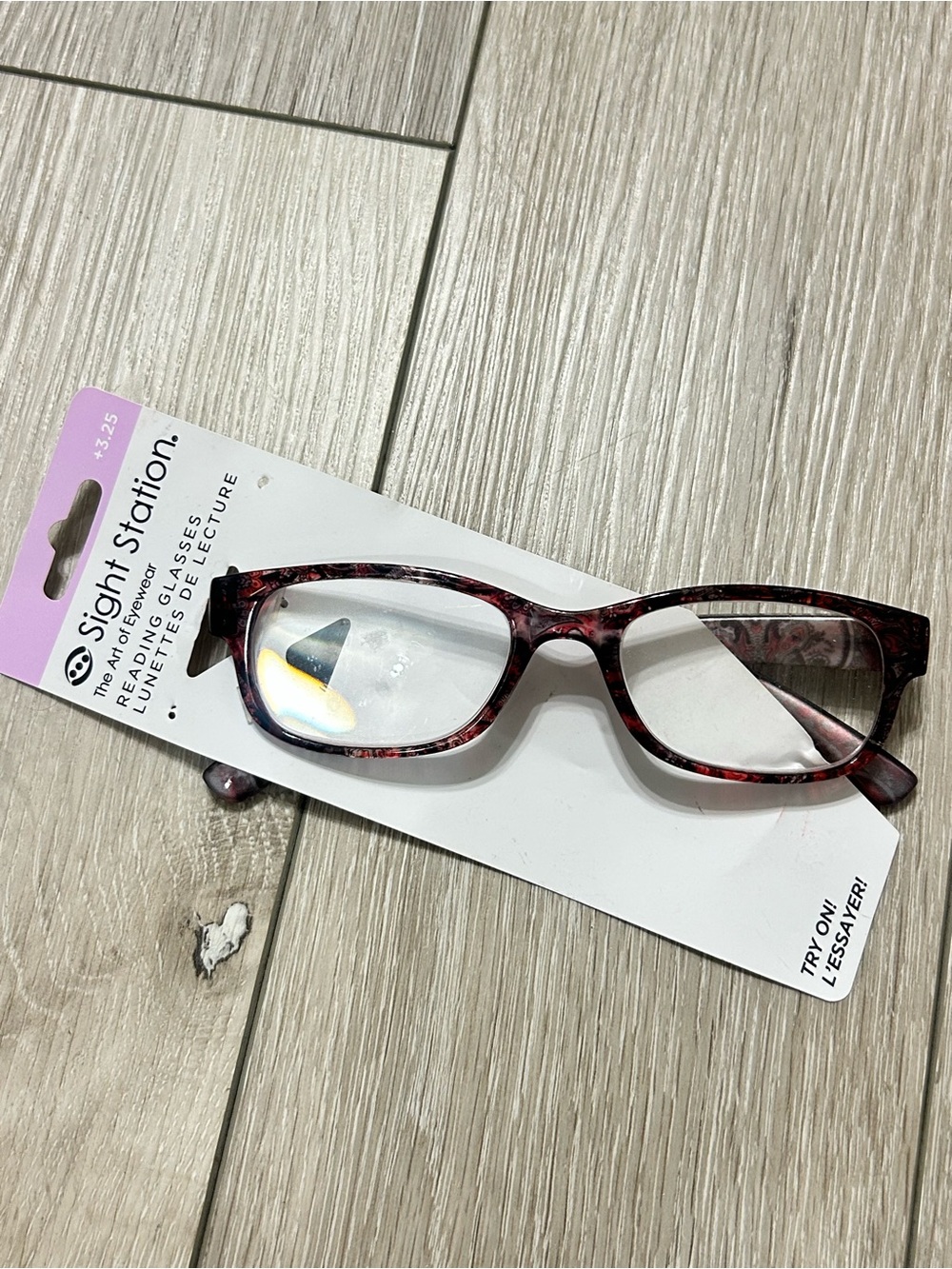 Women's Reading Glasses - Red Tortoiseshell (+3.25)